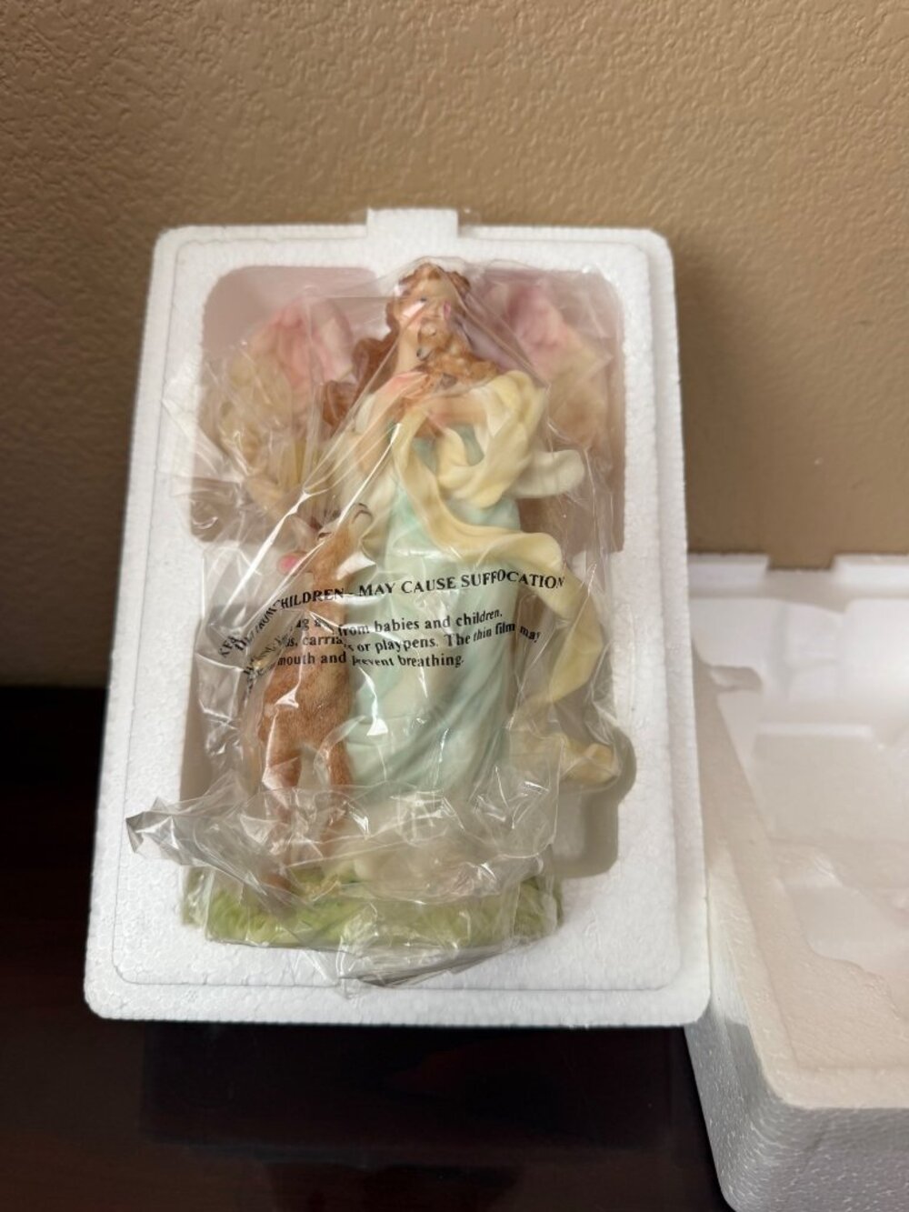 1998 Seraphim Classics Lillian Nurturing Life Angel Figurine w/Deer 1998 NEW - Picture 7 of 16
